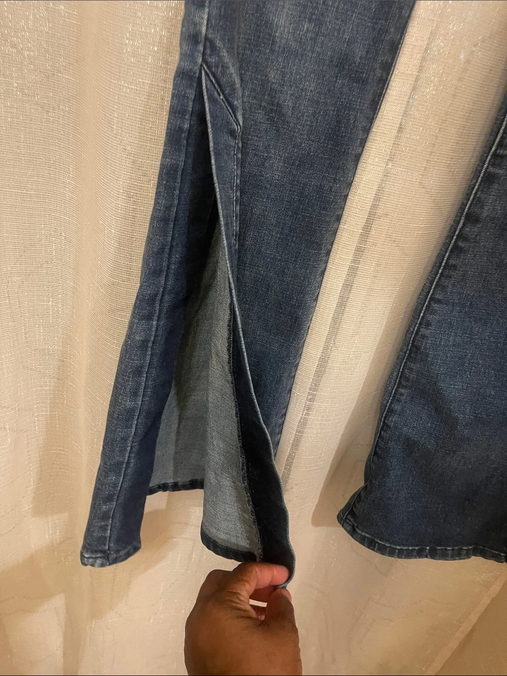 Forever 21 Dark Blue Flared Jeans